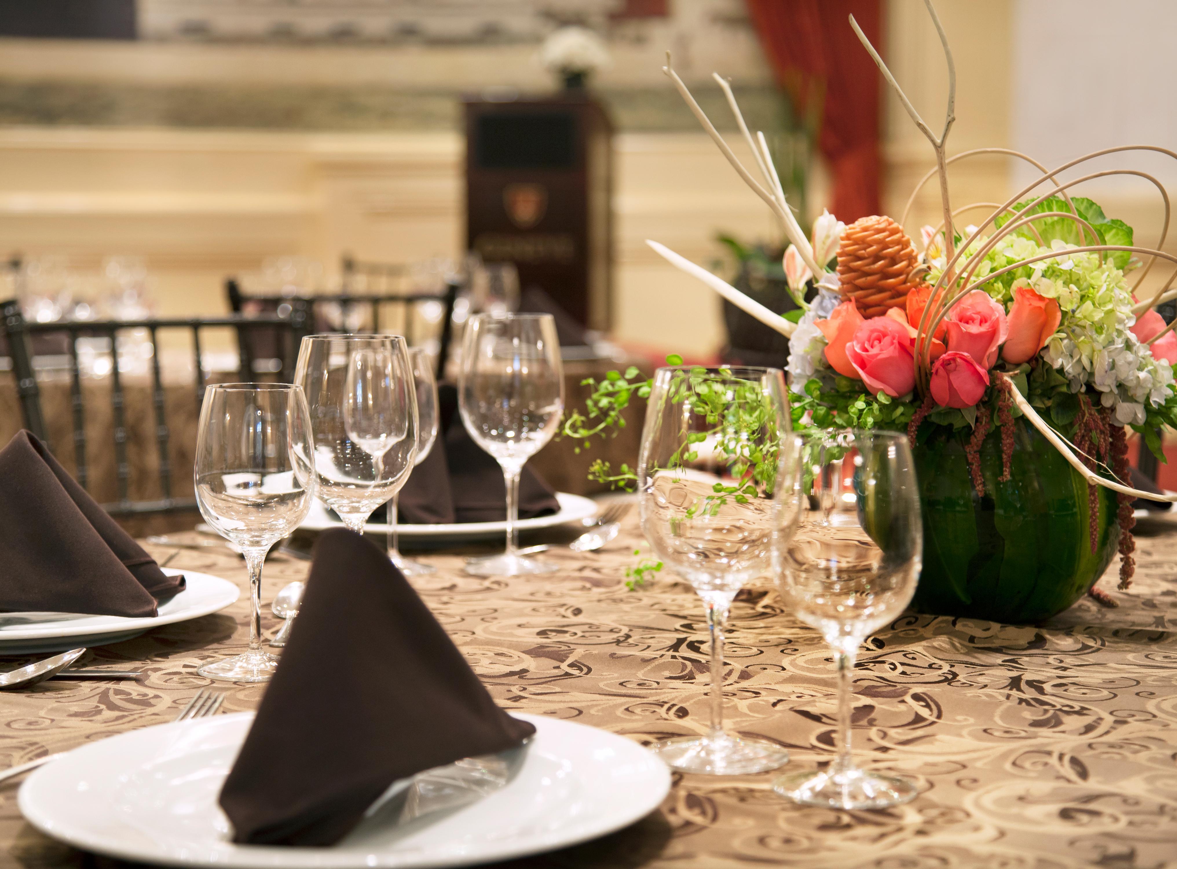 فندق جنيف مدينة مكسيكو المظهر الخارجي الصورة A table set for a formal dinner